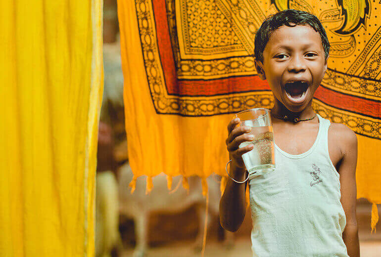 Fundraising for pure and trusted drinking water